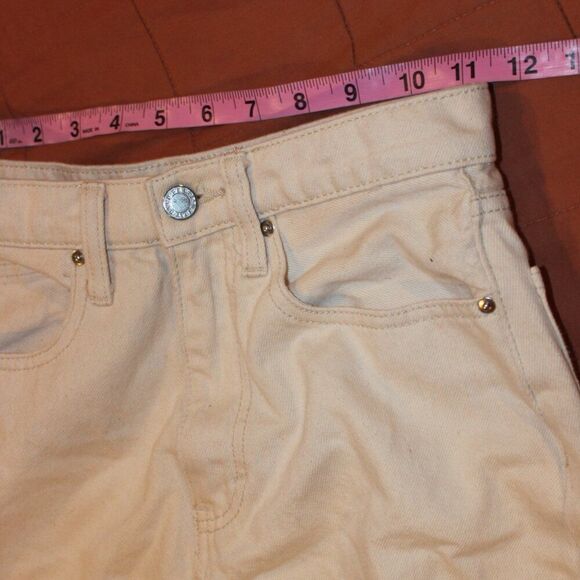 WeWoreWhat Dani Boyfriend Jeans in Sand color Women's Size 24 - Picture 8 of 11